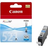 Canon Cartuccia d'inchiostro ciano CLI-521C Ciano, 1 pz, Vendita al dettaglio