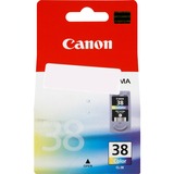 Canon Cartuccia d'inchiostro colore CL-38 C/M/Y Ciano, Magenta, Giallo, Inchiostro a base di pigmento, 1 pz, Vendita al dettaglio