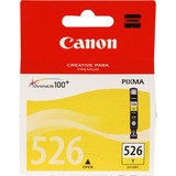 Canon Cartuccia d'inchiostro giallo CLI-526Y Giallo, Inchiostro a base di pigmento, 1 pz, Vendita al dettaglio