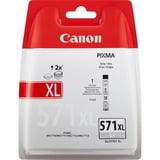 Canon Cartuccia d'inchiostro grigio a resa elevata CLI-571 GY XL grigio, Resa elevata (XL), Grigio, Inchiostro a base di pigmento, 11 ml, 1 pz, 289 pagine
