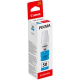 Canon GI-50 C, Resa elevata, Flacone d'inchiostro, Ciano Resa elevata, Flacone d'inchiostro, Ciano, Ciano, Inchiostro a base di pigmento, 1 pz, 7700 pagine