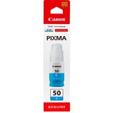 Canon GI-50 C, Resa elevata, Flacone d'inchiostro, Ciano Resa elevata, Flacone d'inchiostro, Ciano, Ciano, Inchiostro a base di pigmento, 1 pz, 7700 pagine