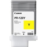 Canon PFI-120Y cartuccia d'inchiostro 1 pz Originale Giallo giallo, Giallo, Inchiostro a base di pigmento, 130 ml, 1 pz, Confezione singola
