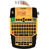 Dymo RHINO 4200 stampante per etichette (CD) QWERTZ, Stampa etichette QWERTZ, Nero, Giallo