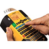 Dymo RHINO 4200 stampante per etichette (CD) QWERTZ, Stampa etichette QWERTZ, Nero, Giallo