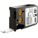 Dymo XTL guaina per cavi/fili laminati 21 x 39 mmnero su bianco, Nastro di scrittura Nero su bianco, 150 pz, Nero, Trasferimento termico, Vinile, Belgio