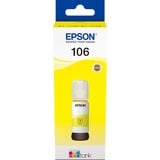 Epson 106 EcoTank Yellow ink bottle, Inchiostro Originale, Giallo, Epson, - EcoTank ET-7750 - EcoTank ET-7700, 70 ml, Stampa inkjet