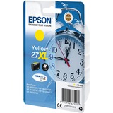 Epson Alarm clock Cartuccia Sveglia Giallo Inchiostri DURABrite Ultra 27XL, Inchiostro Resa elevata (XL), Giallo, Inchiostro a base di pigmento, 10,4 ml, 1 pz, 1100 pagine