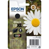 Epson Daisy Cartuccia Margherita Nero Inchiostri Claria Home 18XL, Inchiostro Resa elevata (XL), Nero, Inchiostro a base di pigmento, 11,5 ml, 1 pz, 470 pagine
