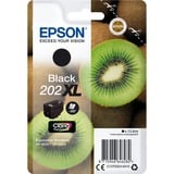 Epson Kiwi Singlepack Black 202XL Claria Premium Ink, Inchiostro Resa elevata (XL), Nero, Inchiostro a base di pigmento, 13,8 ml, 1 pz, 550 pagine
