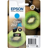Epson Kiwi Singlepack Cyan 202XL Claria Premium Ink, Inchiostro Resa elevata (XL), Ciano, 8,5 ml, 1 pz, 650 pagine