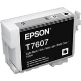 Epson Nero Light T7607, Inchiostro Nero light, Inchiostro a base di pigmento, 25,9 ml, 1 pz