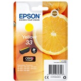 Epson Oranges Cartuccia Giallo T33 Claria Premium, Inchiostro Resa standard, Giallo, Inchiostro a base di pigmento, 4,5 ml, 1 pz, 300 pagine