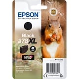 Epson Squirrel Singlepack Black 378XL Claria Photo HD Ink, Inchiostro Resa elevata (XL), Nero, Inchiostro a base di pigmento, 11,2 ml, 1 pz, 500 pagine