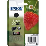 Epson Strawberry Cartuccia Fragole Nero Inchiostri Claria Home 29XL, Inchiostro Resa elevata (XL), Nero, Inchiostro a base di pigmento, 11,3 ml, 1 pz, 470 pagine