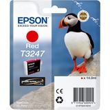 Epson T3247 Red Cartucce d'inchiostro Rosso, Inchiostro a base di pigmento, 14 ml, 1 pz, 980 pagine