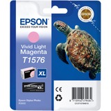 Epson Turtle Cartuccia Vivid Magenta chiaro, Inchiostro Resa elevata (XL), Magenta chiaro vivido, Inchiostro a base di pigmento, 25,9 ml, 1 pz, 2300 pagine