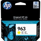 HP Cartuccia di inchiostro giallo originale 963 Resa standard, Giallo, Inchiostro a base di pigmento, 10,7 ml, 1 pz, Confezione singola