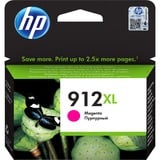 HP Cartuccia di inchiostro magenta originale 912XL ad alta capacità Resa elevata (XL), Magenta, Inchiostro a base di pigmento, 9 ml, 1 pz, Confezione singola