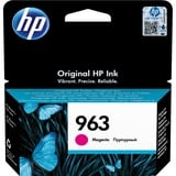 HP Cartuccia di inchiostro magenta originale 963 Resa standard, Magenta, Inchiostro a base di pigmento, 10,77 ml, 1 pz, Confezione singola