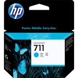 HP Cartuccia inchiostro ciano DesignJet 711, 29 ml 29 ml, Stampanti serie HP DesignJet T120 e HP DesignJet T520ePrinter, Getto termico d'inchiostro, Ciano, CZ130A, Singapore, Malesia, 114 mm