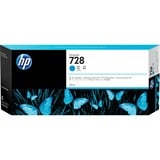 HP Cartuccia inchiostro ciano DesignJet 728, 300 ml 300 ml, Stampante HP Designjet T730, stampante multifunzione HD Designjet T830, Getto termico d'inchiostro, Ciano, Singapore, 283 mm, 41 mm