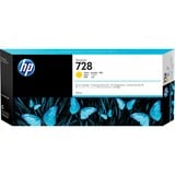 HP Cartuccia inchiostro giallo DesignJet 728, 300 ml 300 ml, Stampante HP Designjet T730, stampante multifunzione HD Designjet T830, Getto termico d'inchiostro, Giallo, F9K15A, Singapore, 283 mm