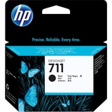 HP Cartuccia inchiostro nero DesignJet 711, 80 ml 80 ml, Stampanti serie HP DesignJet T120 e HP DesignJet T520ePrinter, Getto termico d'inchiostro, Nero, CZ133A, Singapore, Malesia, 119 mm