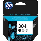 HP Cartuccia inchiostro originale nero 304 Standard, Nero, Inchiostro a base di pigmento, 4 ml, 1 pz, 120 pagine
