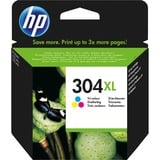HP Cartuccia inchiostro originale tricromia 304XL Alto, Ciano, Magenta, Giallo, Inchiostro colorato, 7 ml, 1 pz, 300 pagine