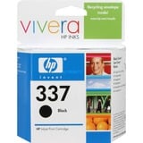 HP Cartuccia originale inchiostro nero 337 Resa standard, Nero, Inchiostro a base di pigmento, 1 pz, 420 pagine, Vendita al dettaglio