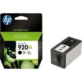 HP Cartuccia originale inchiostro nero ad alta capacità 920XL Resa elevata (XL), Nero, Inchiostro a base di pigmento, 1 pz, 1200 pagine, Vendita al dettaglio