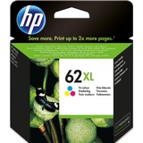 HP Cartuccia originale inchiostro tricromia ad alta capacità 62XL Alto, Ciano, Magenta, Giallo, Inchiostro colorato, 11,5 ml, 1 pz, 415 pagine