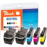 Peach 320288 cartuccia d'inchiostro 5 pz Compatibile Resa elevata (XL) Nero, Ciano, Magenta, Giallo Resa elevata (XL), Nero, Ciano, Magenta, Giallo, 62 ml, 15 ml, 5 pz, Confezione combo