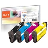 Peach PI200-841 cartuccia d'inchiostro 4 pz Compatibile Nero, Ciano, Magenta, Giallo Nero, Ciano, Magenta, Giallo, 11 ml, 8 ml, 4 pz, 720 pagine, Confezione multipla