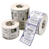 Zebra Z-Ultimate 3000T Argento Permanent Adhesive, Etichetta argento, Argento, Permanent Adhesive, Poliestere, Trasferimento termico, Acrilico, Permanente