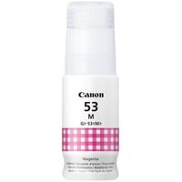 Canon Serbatoio d'inchiostro GI-53M Magenta Originale, Magenta, Canon, PIXMA G650 PIXMA G550, 60 ml, Ad inchiostro