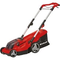 EINHELL GE-CM 36/37 Li-Solo Tagliaerba a spinta Batteria Nero, Rosso, Rasaerba rosso/Nero, Tagliaerba a spinta, 37 cm, 2,5 cm, 7,5 cm, 45 L, A posizioni