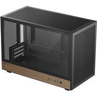 DeepCool CH260 WOOD, Chassis Tower Nero/legno