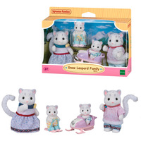 EPOCH Sylvanian Families - Famiglia di Leopardi delle Nevi, Giochi di costruzione 