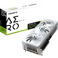GIGABYTE GeForce RTX 5070 Ti AERO OC 16G Scheda Grafica - 16GB GDDR7, 256 bit, PCI-E 5.0, 2588 MHz Core Clock, 3 x DP 2.1a, 1 x HDMI 2.1b, NVIDIA DLSS 4, GV-N507TAERO OC-16GD 256 bit, PCI-E 5.0, 2588 MHz Core Clock, 3 x DP 2.1a, 1 x HDMI 2.1b, NVIDIA DLSS 4, GV-N507TAERO OC-16GD, GeForce RTX 5070 Ti, 16 GB, GDDR7, 256 bit, 7680 x 4320 Pixel, PCI Express x16 5.0