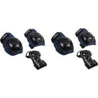 HUDORA Set di protezioni biomeccaniche Comfort, Accessori blu/Nero