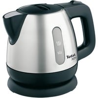 Tefal BI8125 bollitore elettrico 0,8 L 2200 W Nero, Acciaio inox argento, 0,8 L, 2200 W, Nero, Acciaio inox, Indicatore del livello dell'acqua, Senza filo