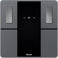 Beurer Bilancia diagnostica BF 500 Super Black Edition, Scala grigio/Nero