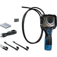 Bosch GIC 12V-5-27 C PROFESSIONAL telecamera di ispezione industriale 8,3 mm Sonda flessibile e facile da gestire IP67, IP54, Macchina fotografica di ispezione blu/Nero, 1280 x 720 Pixel, 12,7 cm (5"), 75°, 8,3 mm, Sonda flessibile e facile da gestire, Nero, Blu