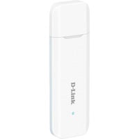 D-Link DWM-222W/R scheda di rete e adattatore WLAN 286,8 Mbit/s, Adattatore wireless Mobile Nero, Wireless, USB, WLAN, Wi-Fi 6 (802.11ax), 286,8 Mbit/s, Bianco