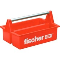 fischer Cassetta degli attrezzi WZK, Cassetta portautensili arancione 