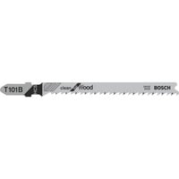 Bosch 2 608 633 622 lama per sega a gattuccio, sega a traforo e sega universale Lama per seghetto alternativo Acciaio al carbonio (HCS) 25 pz Lama per seghetto alternativo, Legno, Acciaio al carbonio (HCS), 2,7 mm, 10 cm, 25 pz