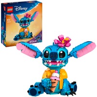 LEGO Disney 43249 Stitch, Gioco per Bambini 9+, Personaggio da Costruire con Parti Mobili, Idea Regalo Divertente dal Film, Giochi di costruzione Gioco per Bambini 9+, Personaggio da Costruire con Parti Mobili, Idea Regalo Divertente dal Film, Set da costruzione, 9 anno/i, Plastica, 730 pz, 904 g