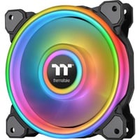 Thermaltake CL-F088-PL12SW-C sistema di raffreddamento per computer Case per computer Ventilatore 12 cm Nero, Bianco, Ventola Nero, Ventilatore, 12 cm, Nero, Bianco
